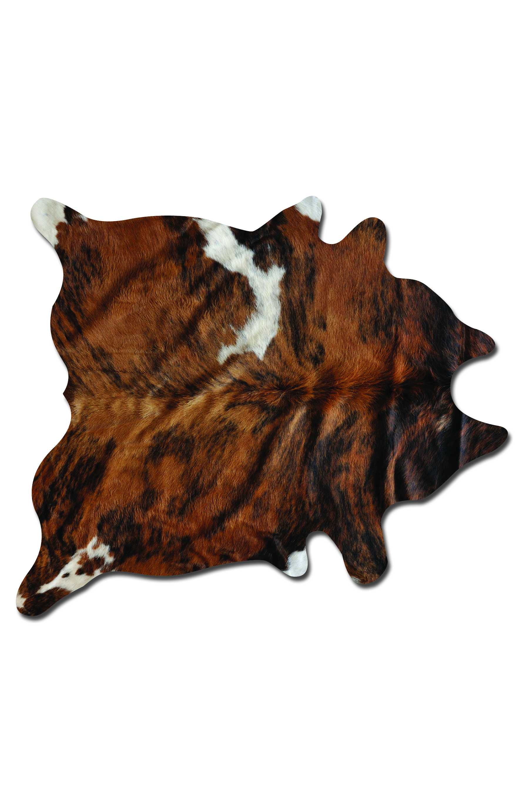 72" X 84" Classic And Brindle Cowhide - Rug