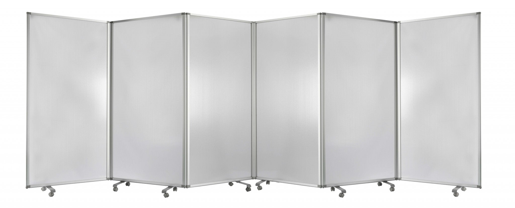 106 X 1 X 71 White Metal And Pvc Resilient - Screen