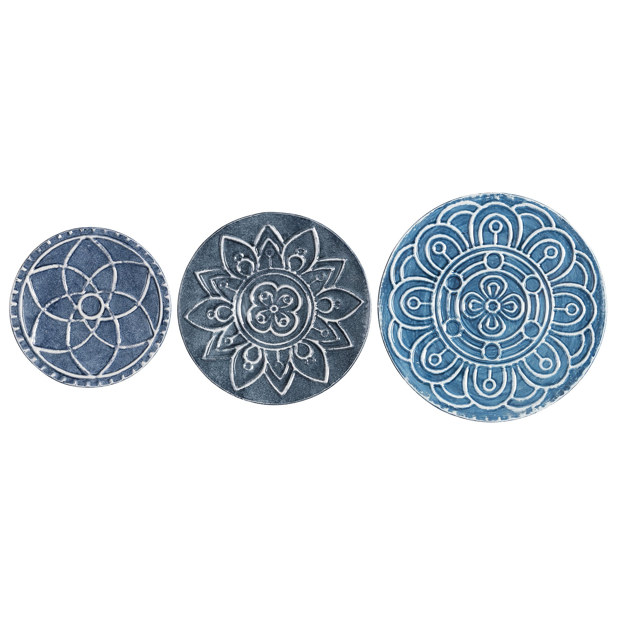 Mykonos Metal Plates Wall Decor