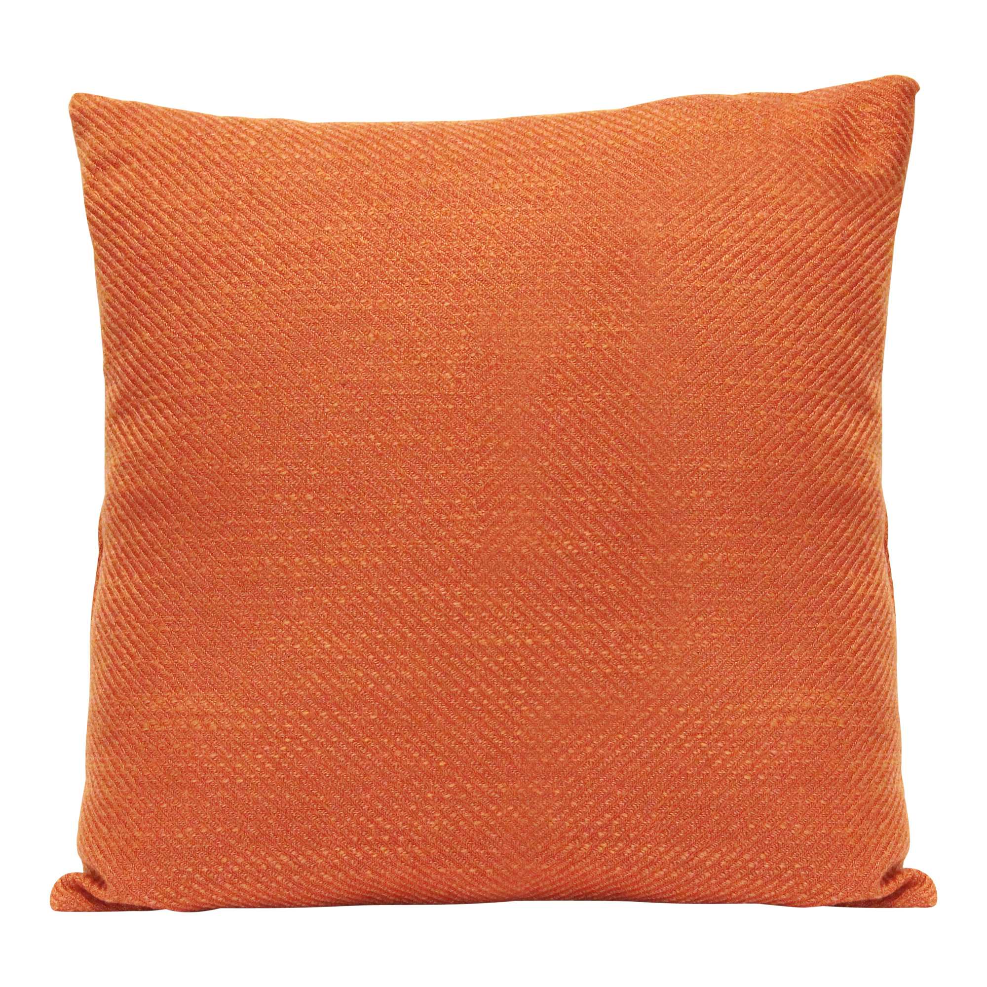 Set of Two 18" Orange Throw Pillow Cover