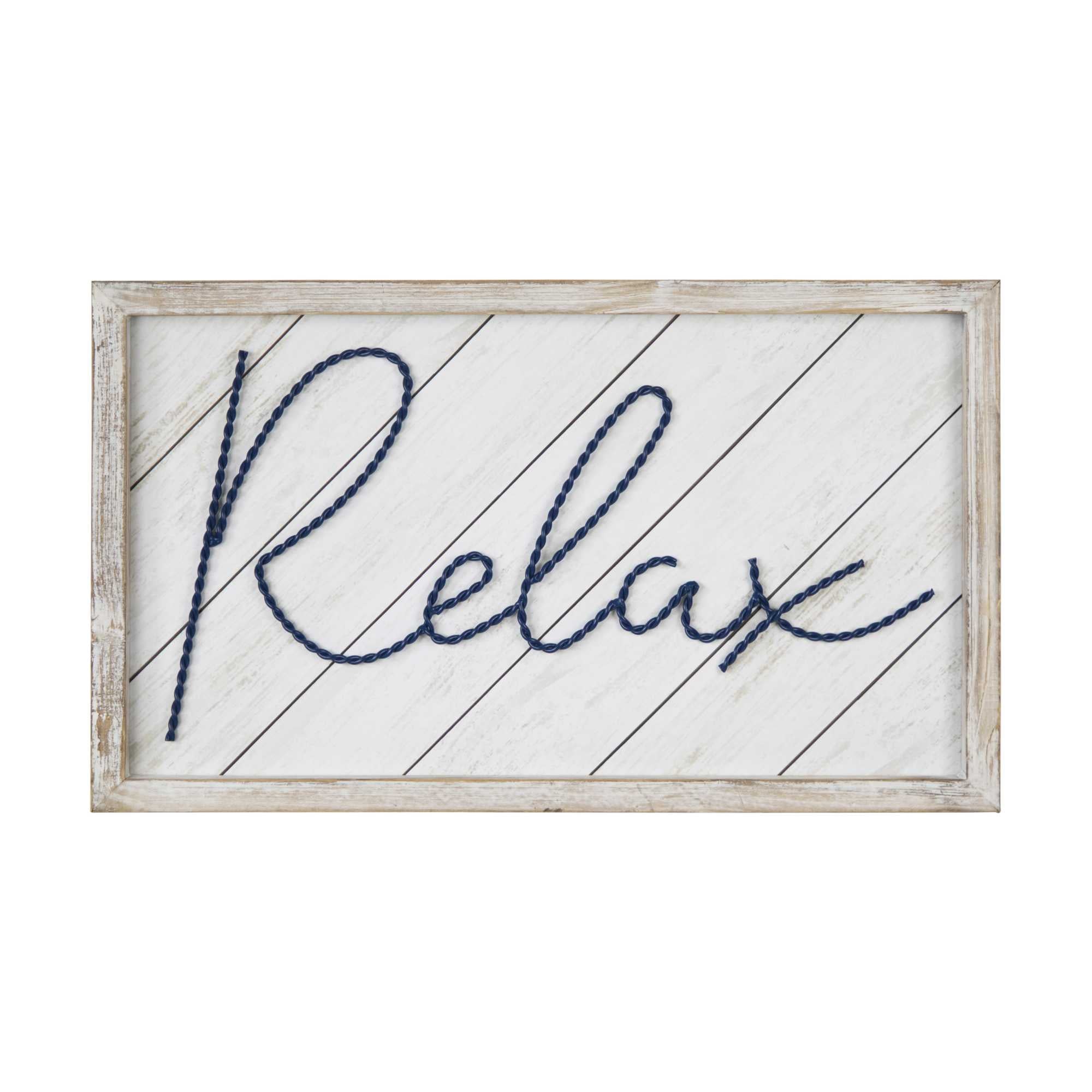 20 X 12 Relax Framed Wall Art