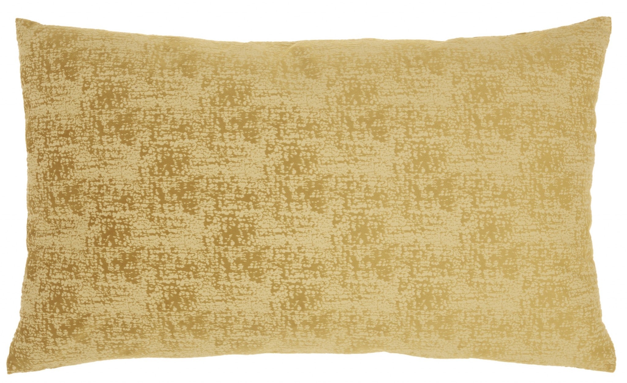 Golden Distressed Gradient Lumbar Pillow