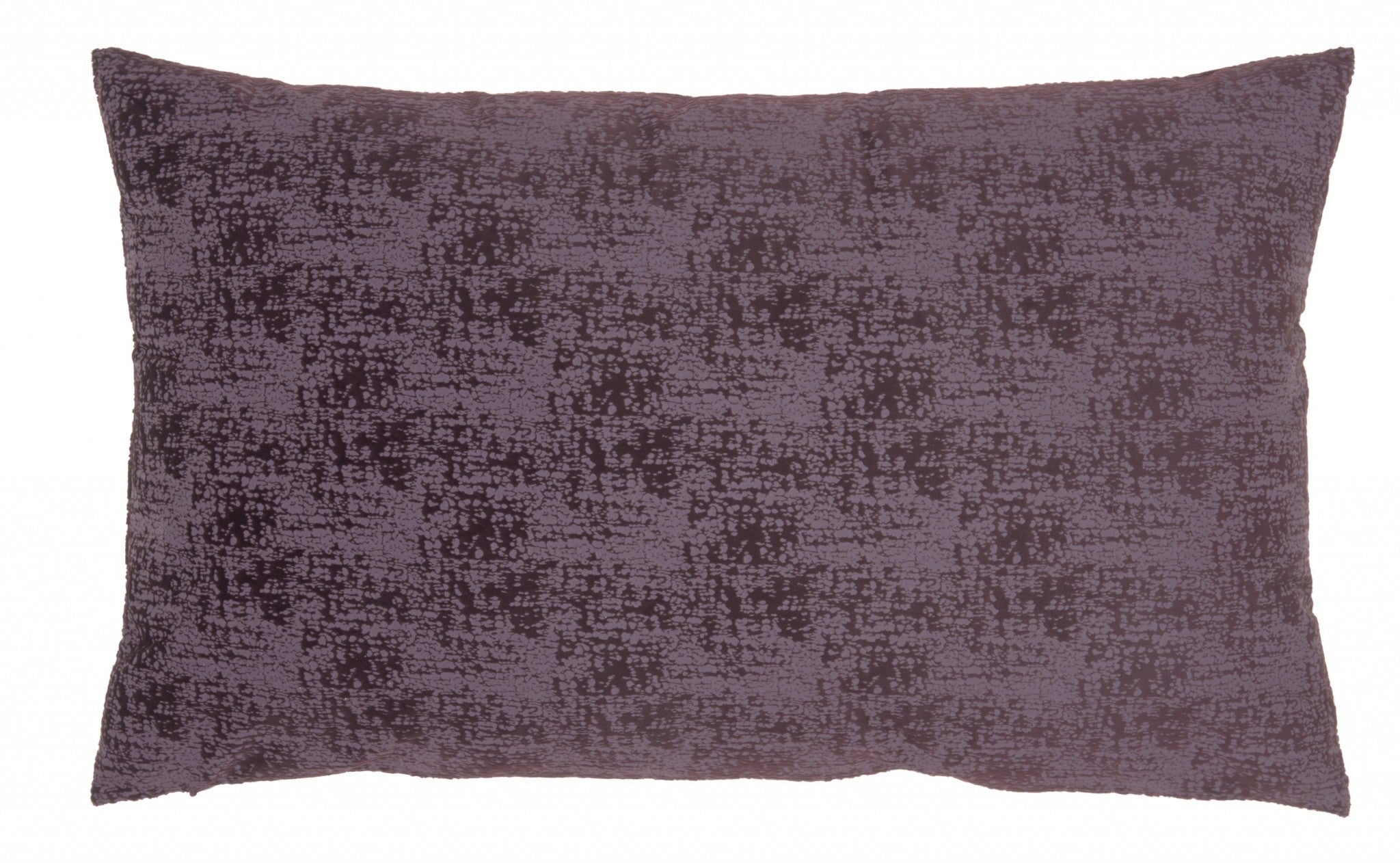 Plum Distressed Gradient Lumbar Pillow