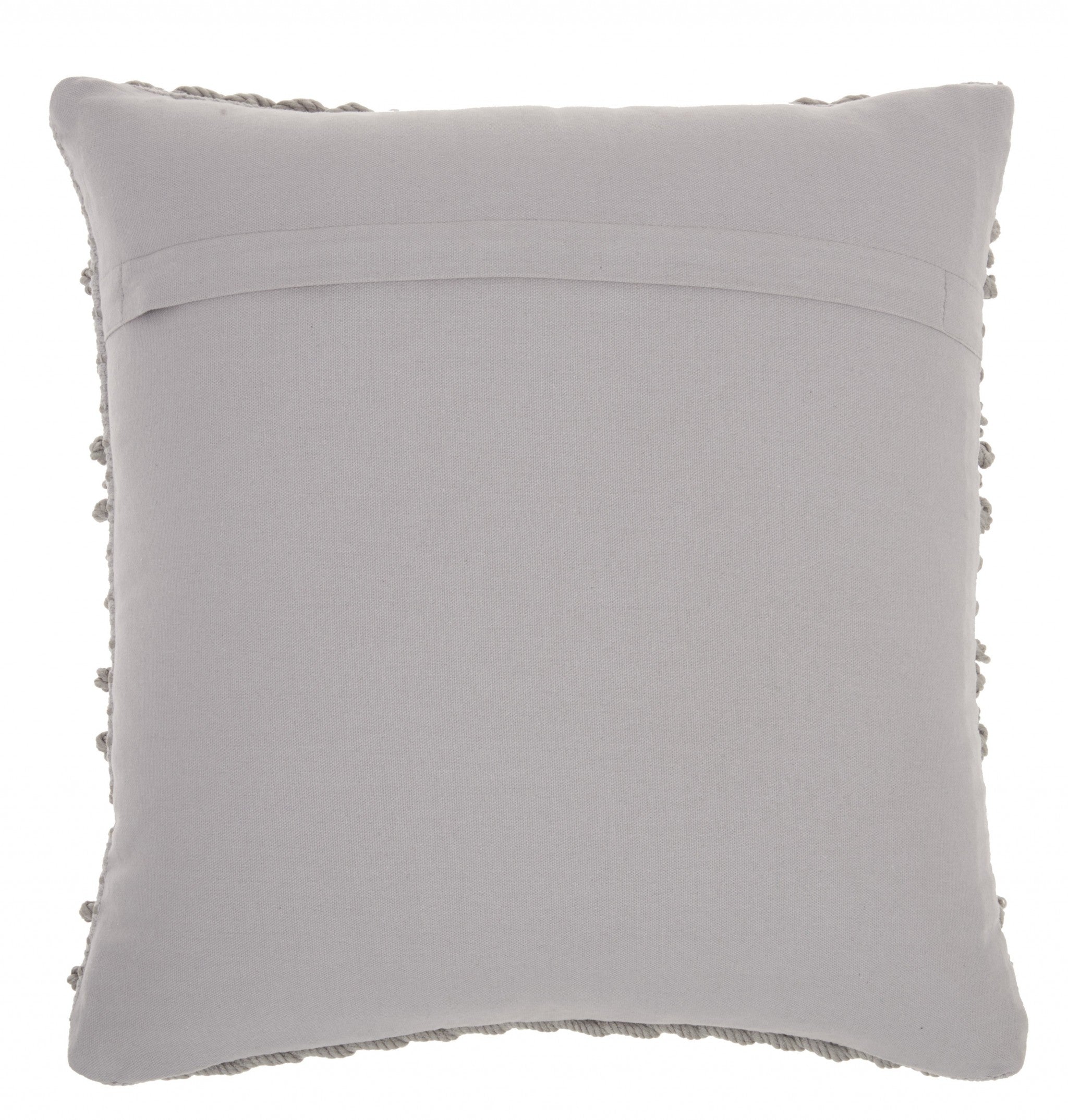 Light Gray Textured Dots And Stripes Throw Pillow