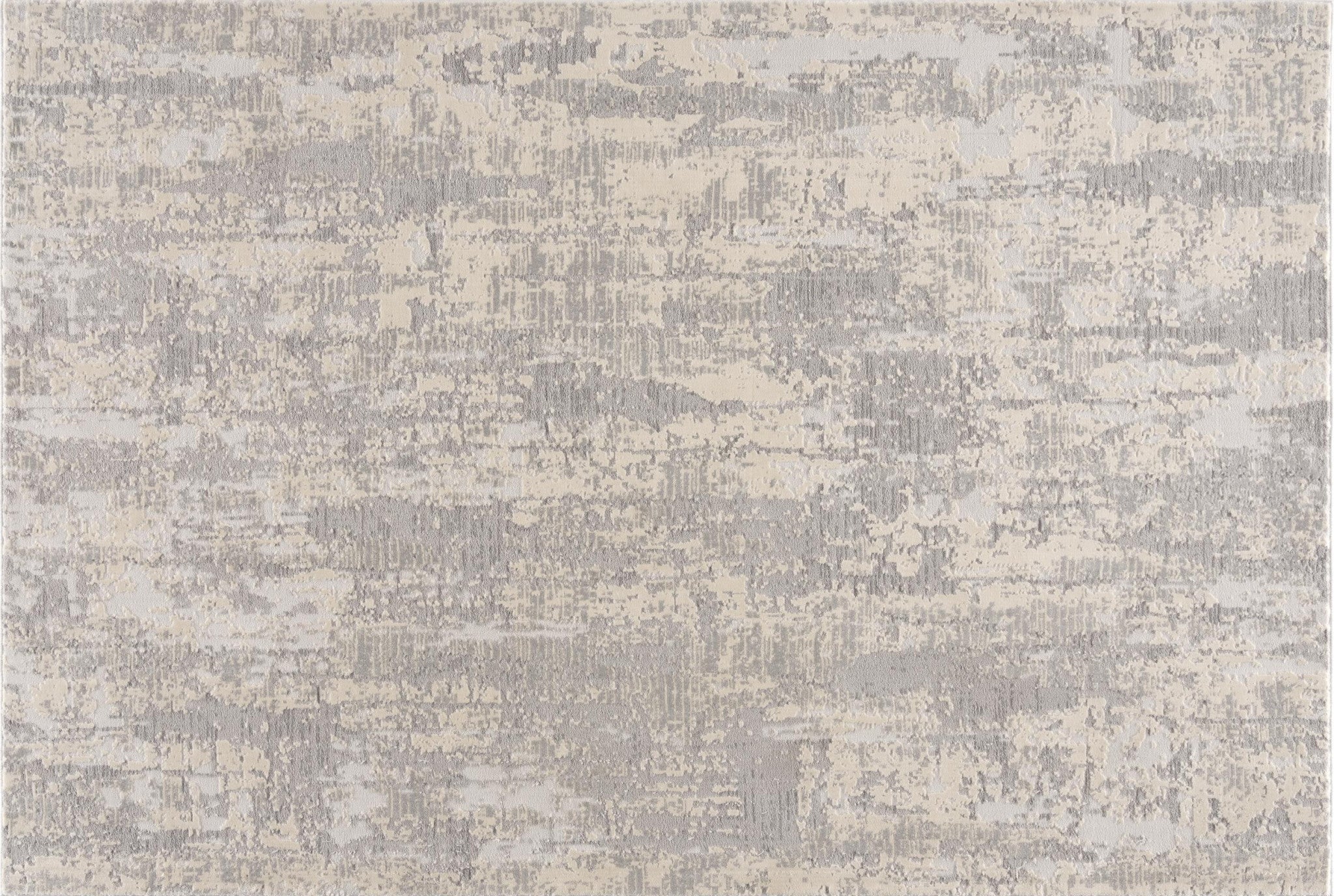 4’ X 6’ Gray Metro Modern Abstract Area Rug