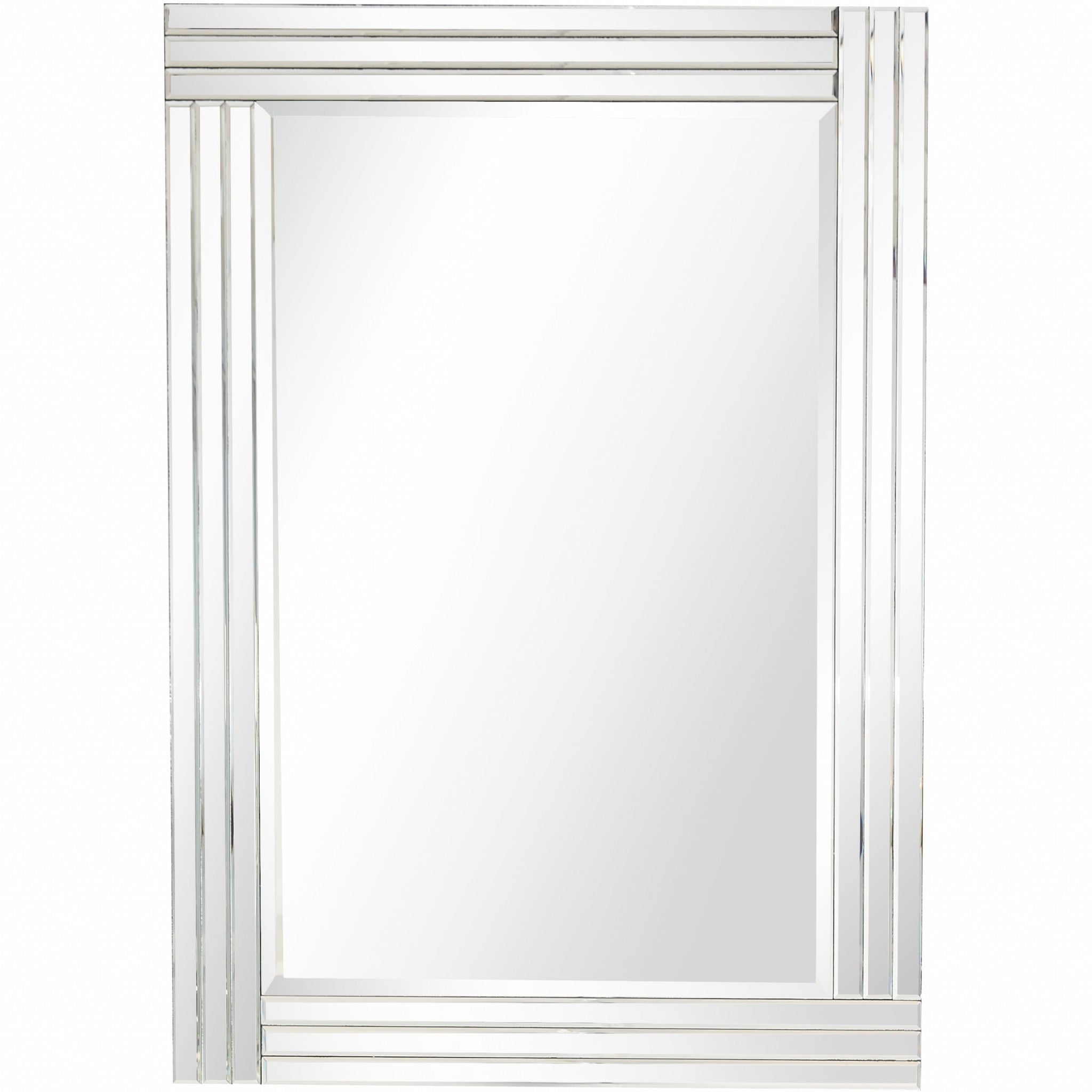 42" Clear Framed Accent Mirror