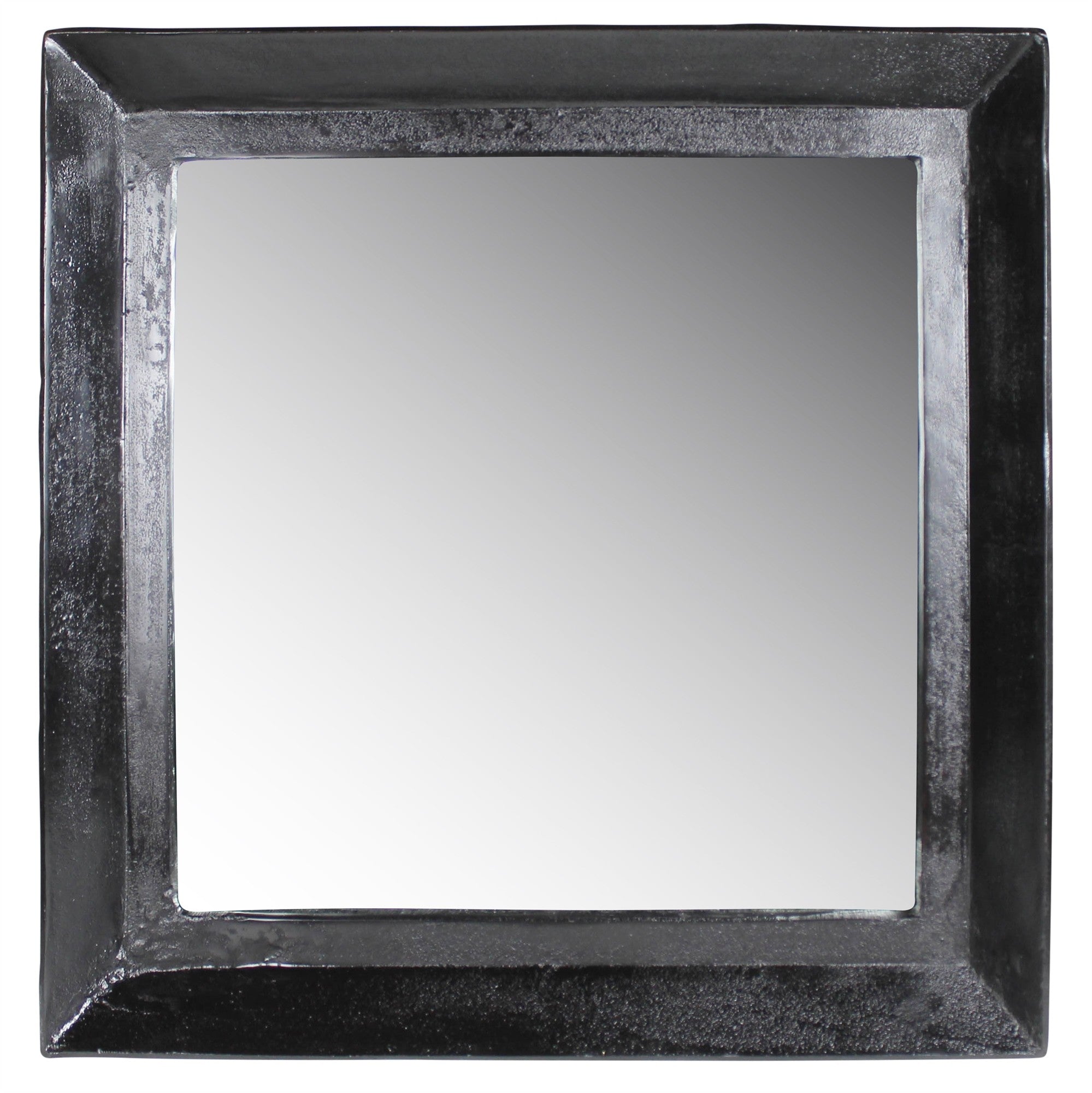 27" Silver Framed Accent Mirror