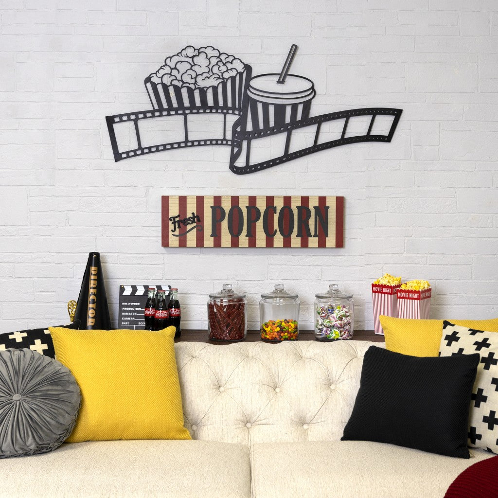 Contemporary Fresh Popcorn Wall Art