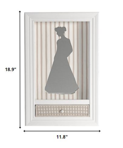 White Mother Wall Decor