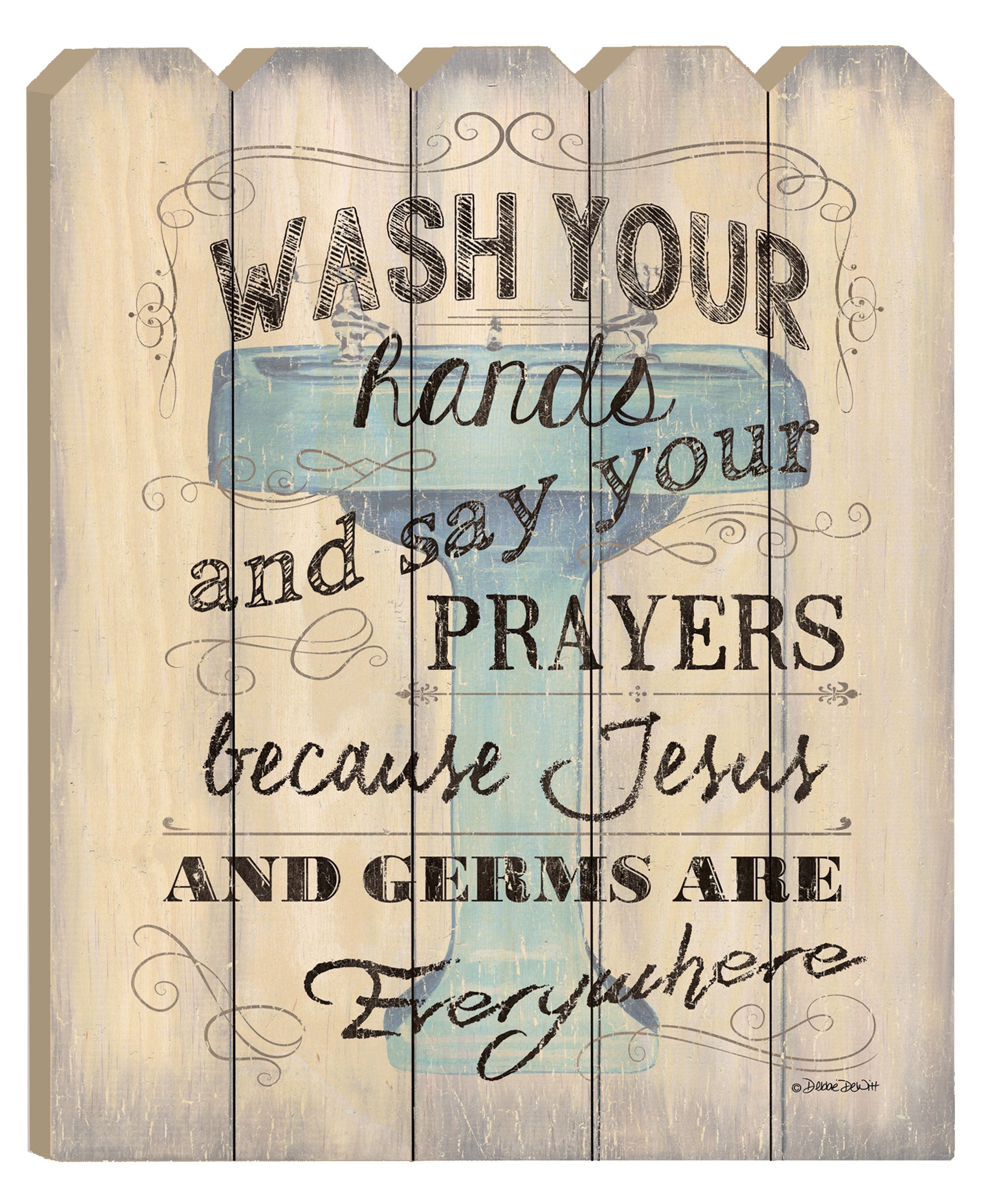 Wash Your Hands Unframed Print Wall Art