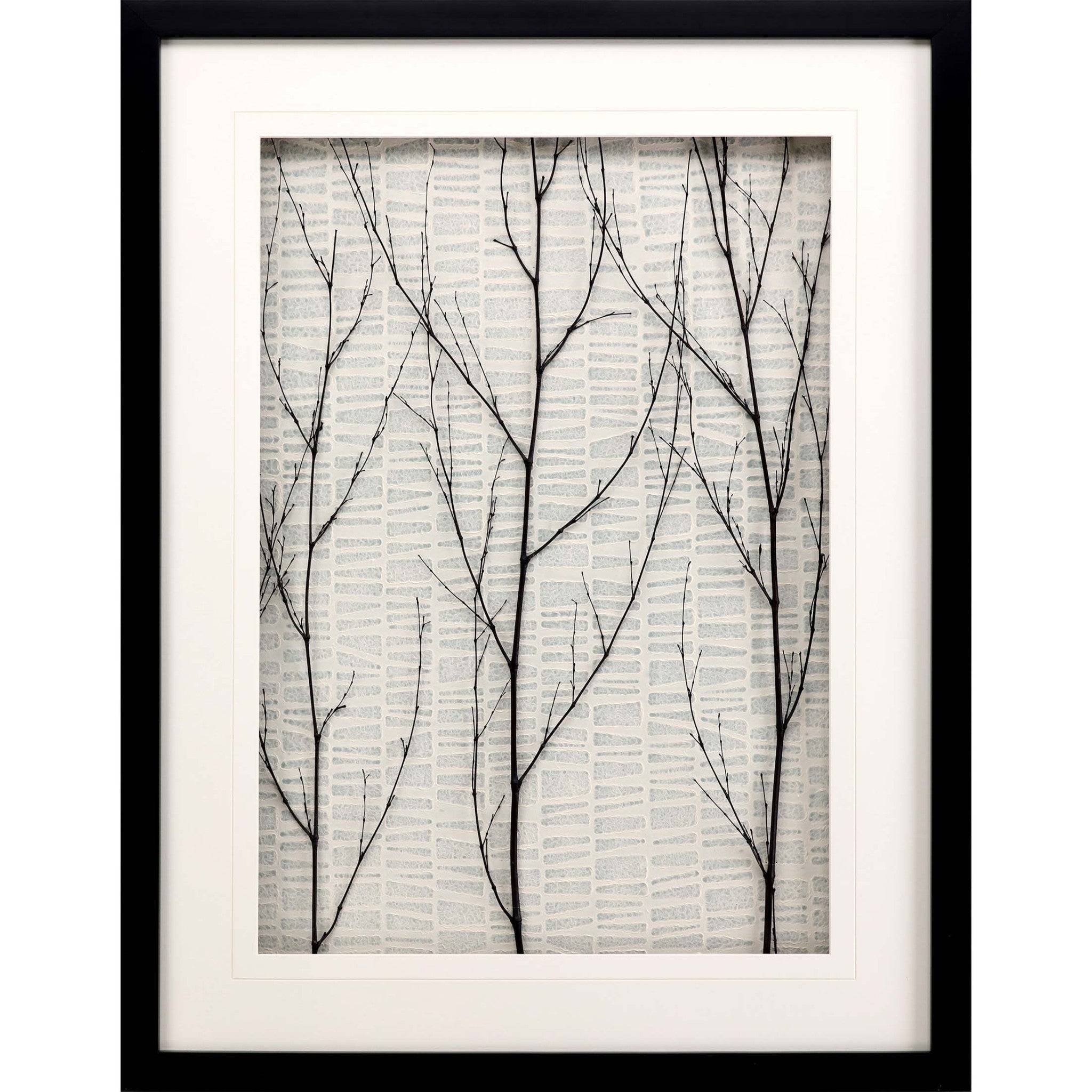 Silent Tree Framed Art Black Picture Frame Print Wall Art