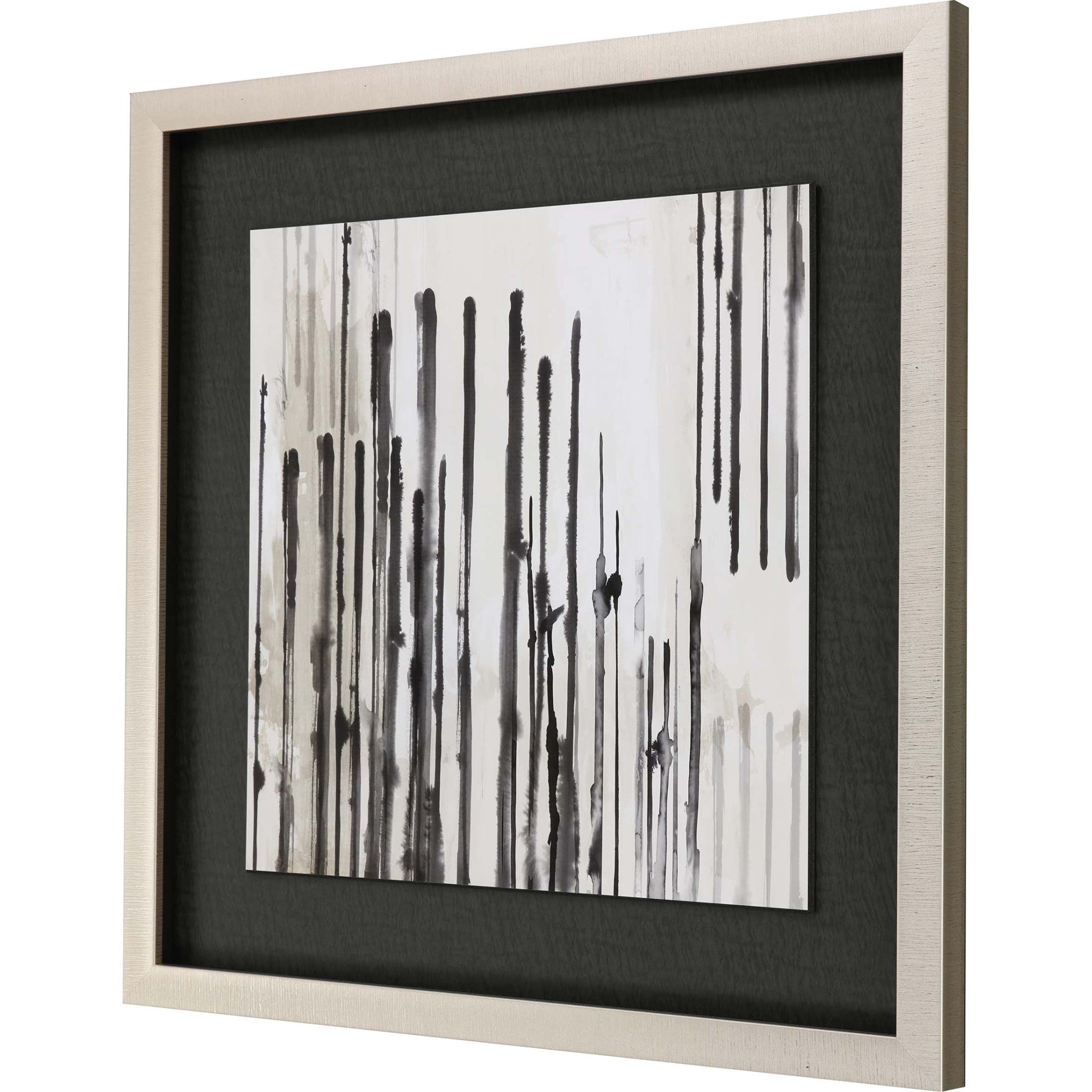 Linearity I Framed Art Gold Picture Frame Print Wall Art