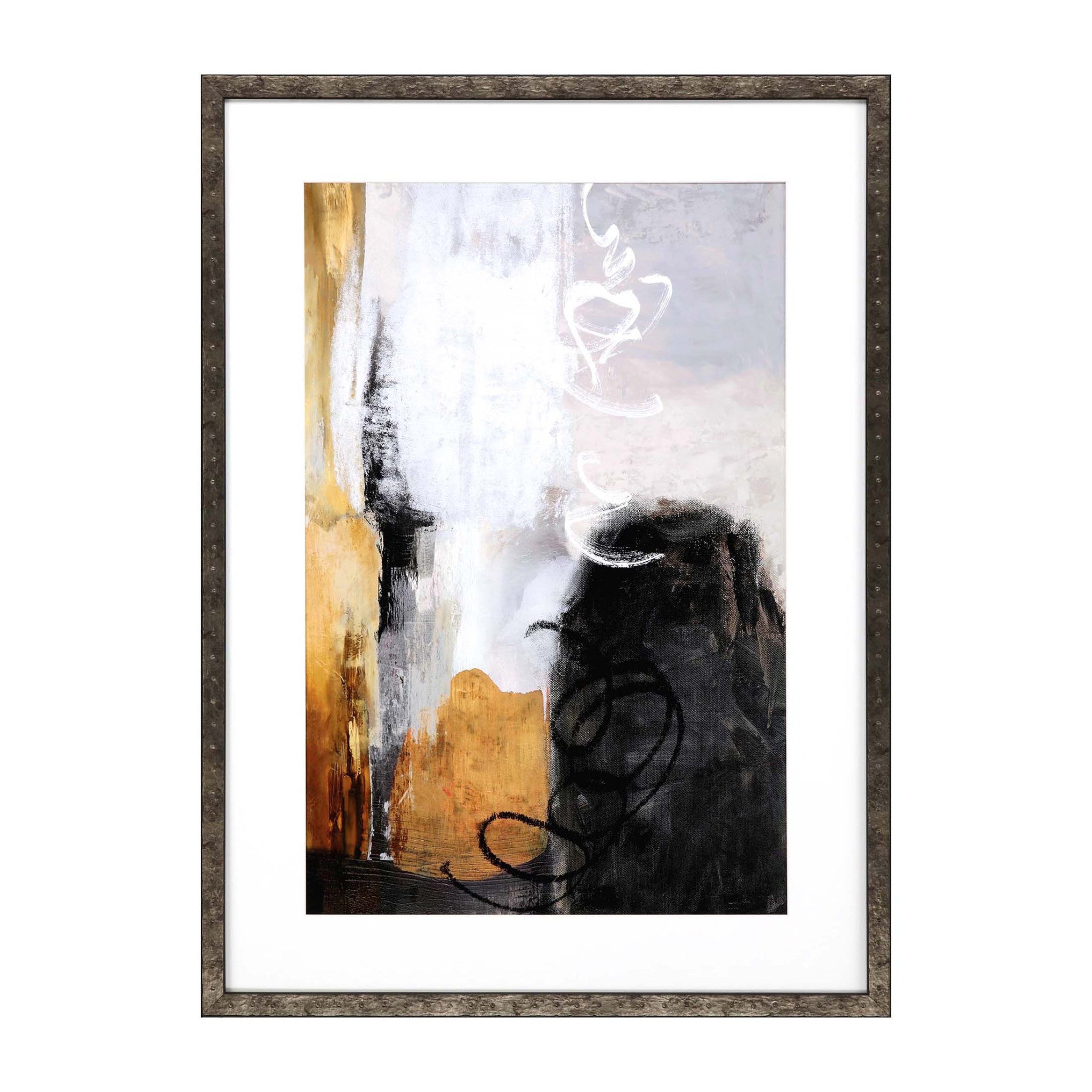 Oxidize - Express Framed Art Brown Picture Frame Print Wall Art