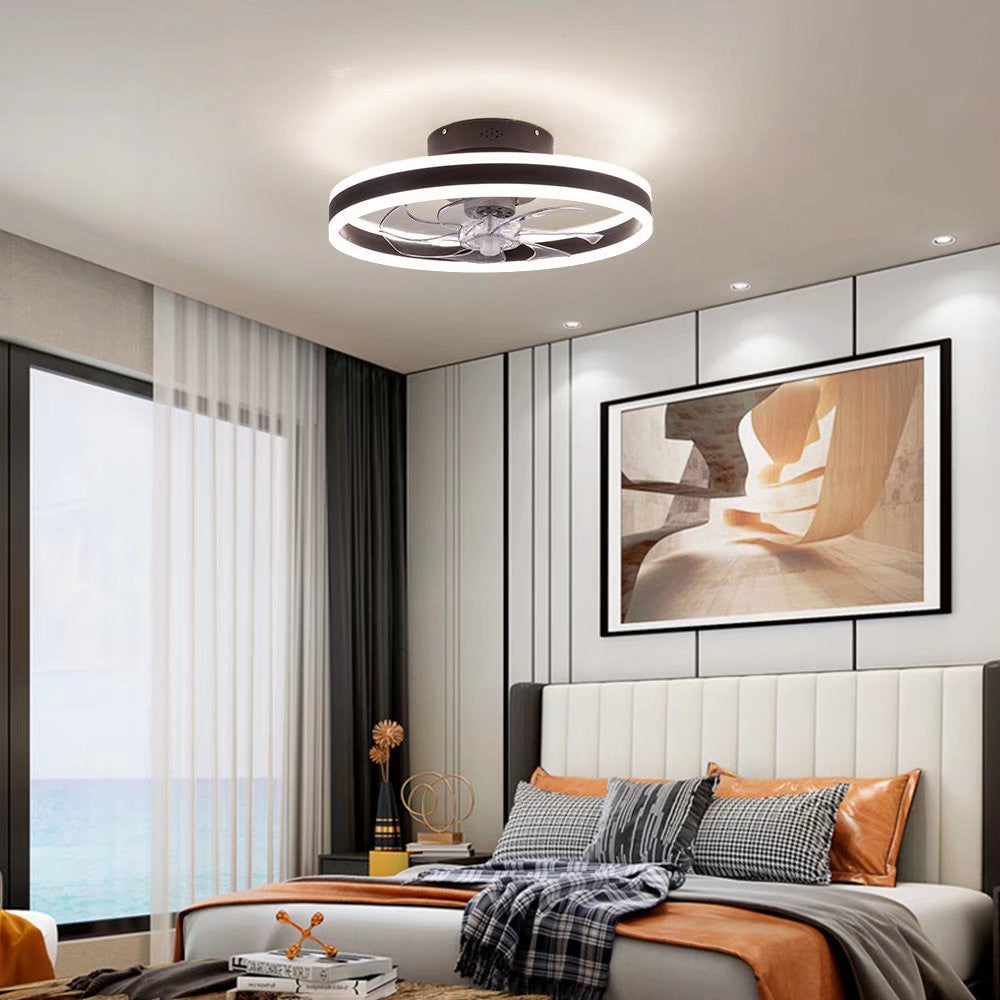 Luxurious Ceiling Lamp And Invisible Fan