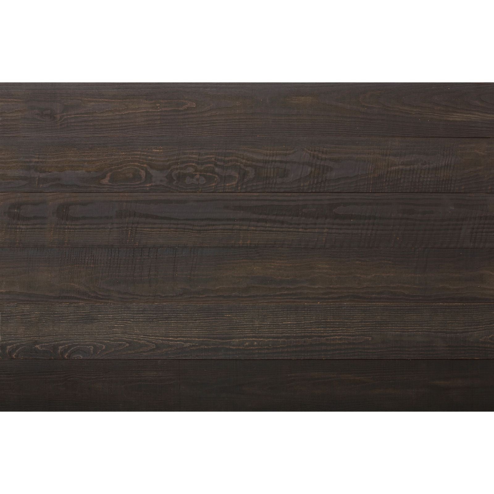 5" x 48" Thermo Treated Black Wood Wall Plank Set