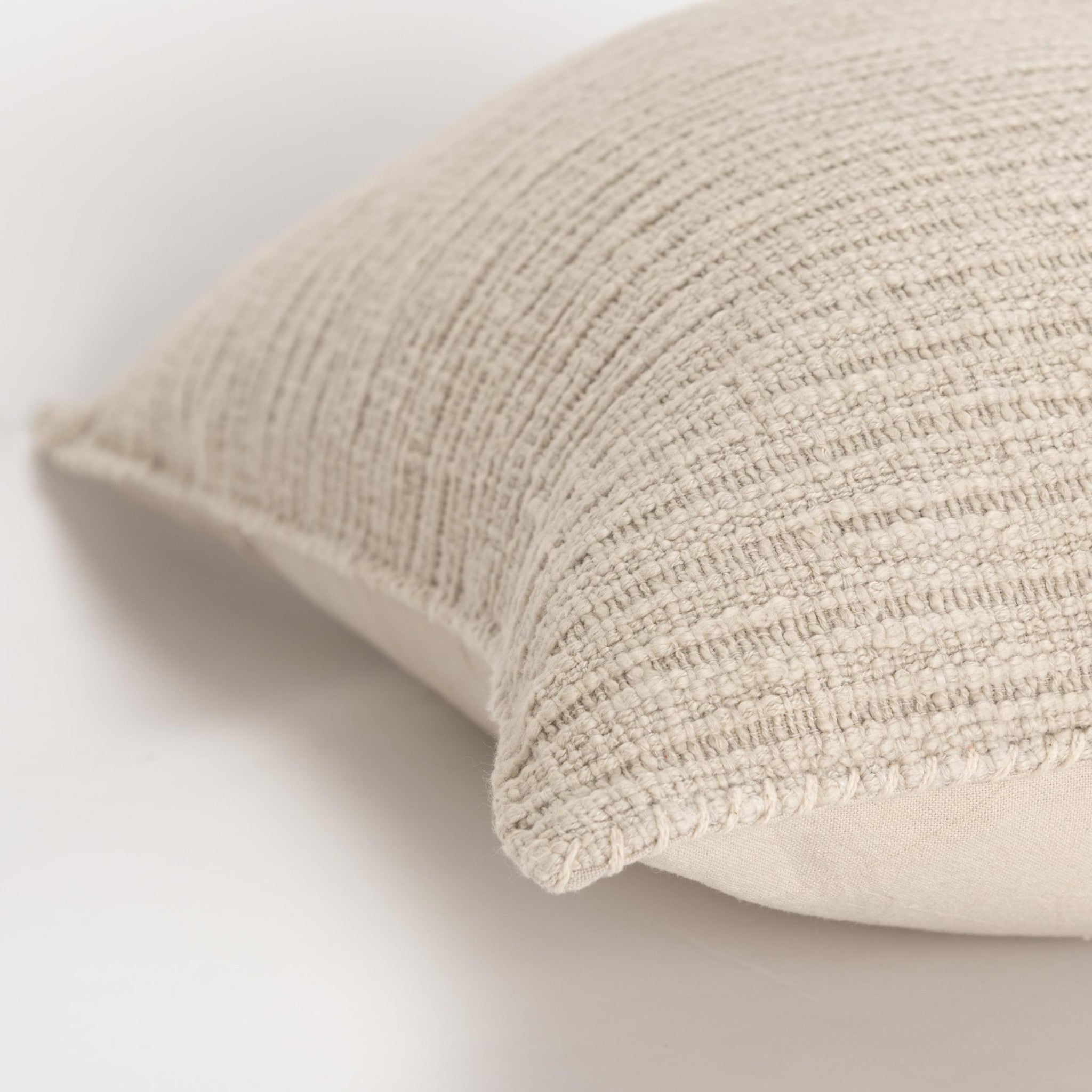 22" Natural Cotton Pillow