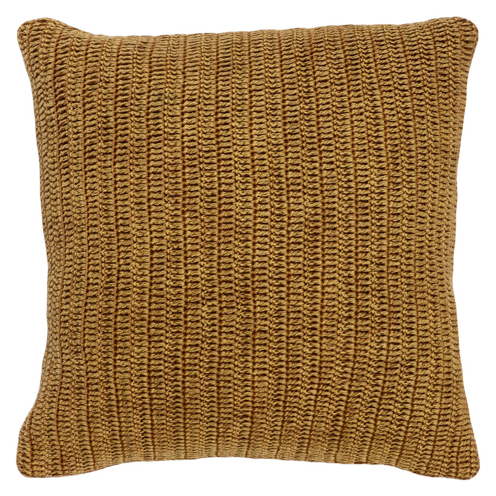 22" Amber Linen Down Blend Throw Pillow