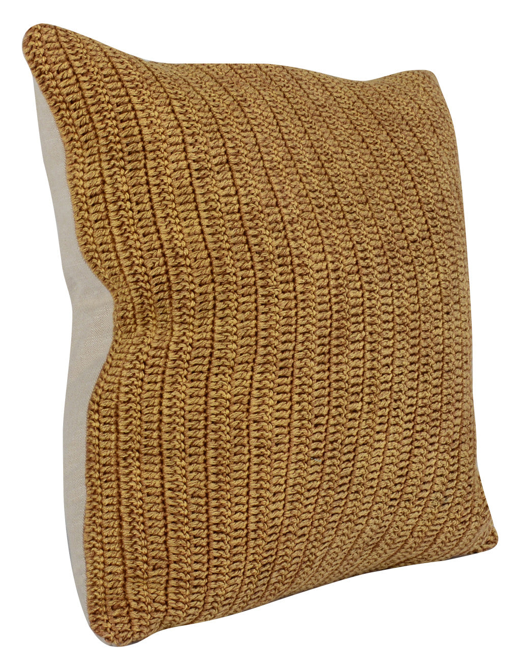 22" Amber Linen Down Blend Throw Pillow