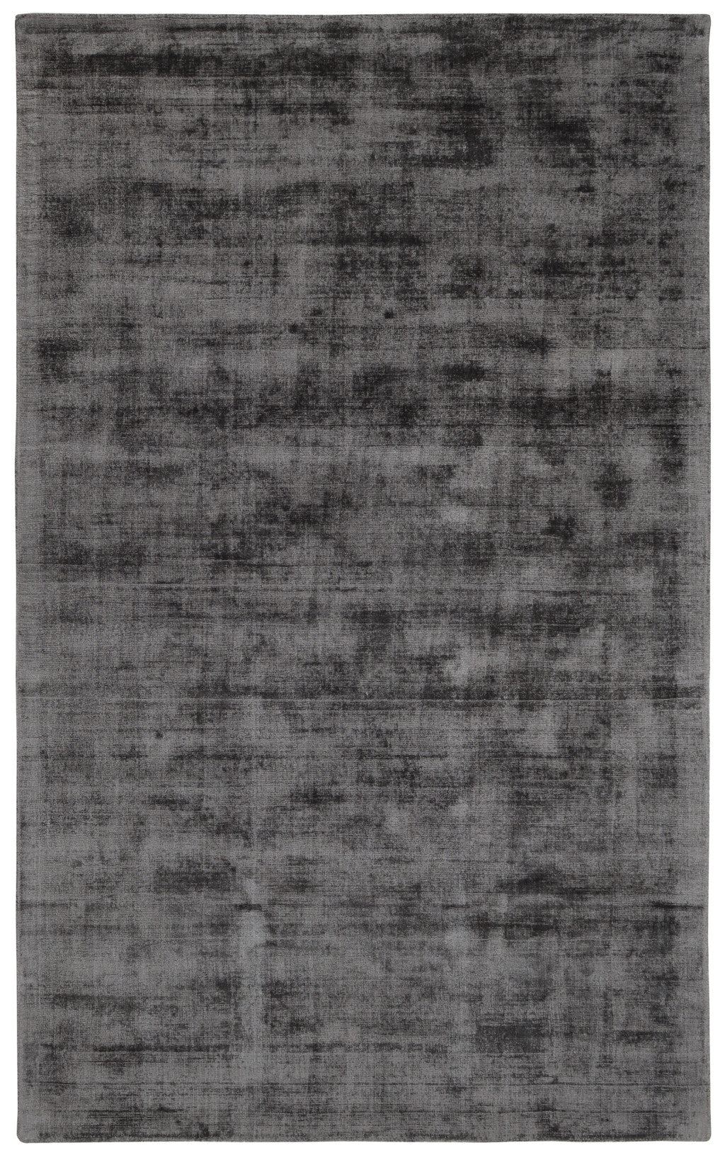 5' X 8' Beige Hand Braided Distressed Area Rug