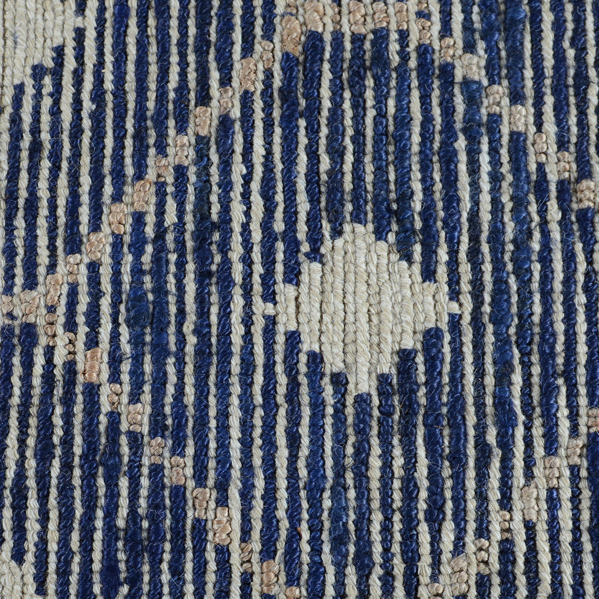 8' Gray Geometric Hand Loomed Area Rug