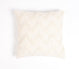 18" X 18" Off White Chevron Cotton Blend Pillow Cover With Texture