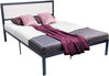 14 Inch Platform Modern Metal Bed Frame with Steel Slat and Headboard,Mattress Foundation,No Box Spr