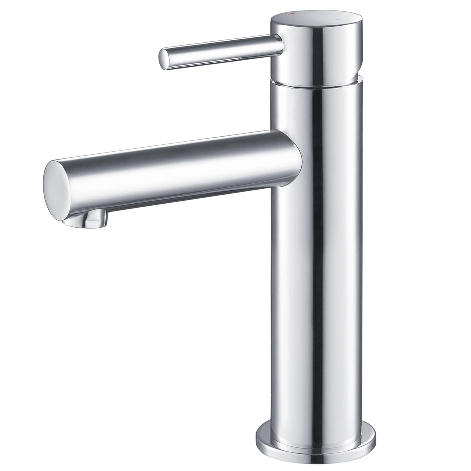Modern Single Hole Single Handle Bathroom Faucet, Vanity Lavatory Faucet for Bathroom Sink Mixer Tap,1.2 GPM Water Flow